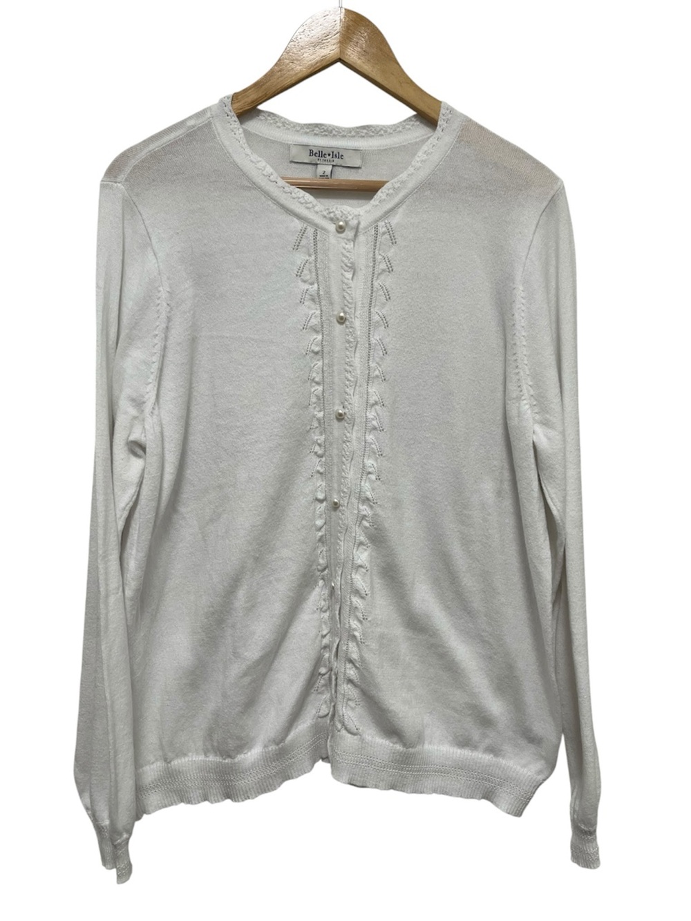 Belle Isle Scallop Detail Cardigan By Torrid Size 2x